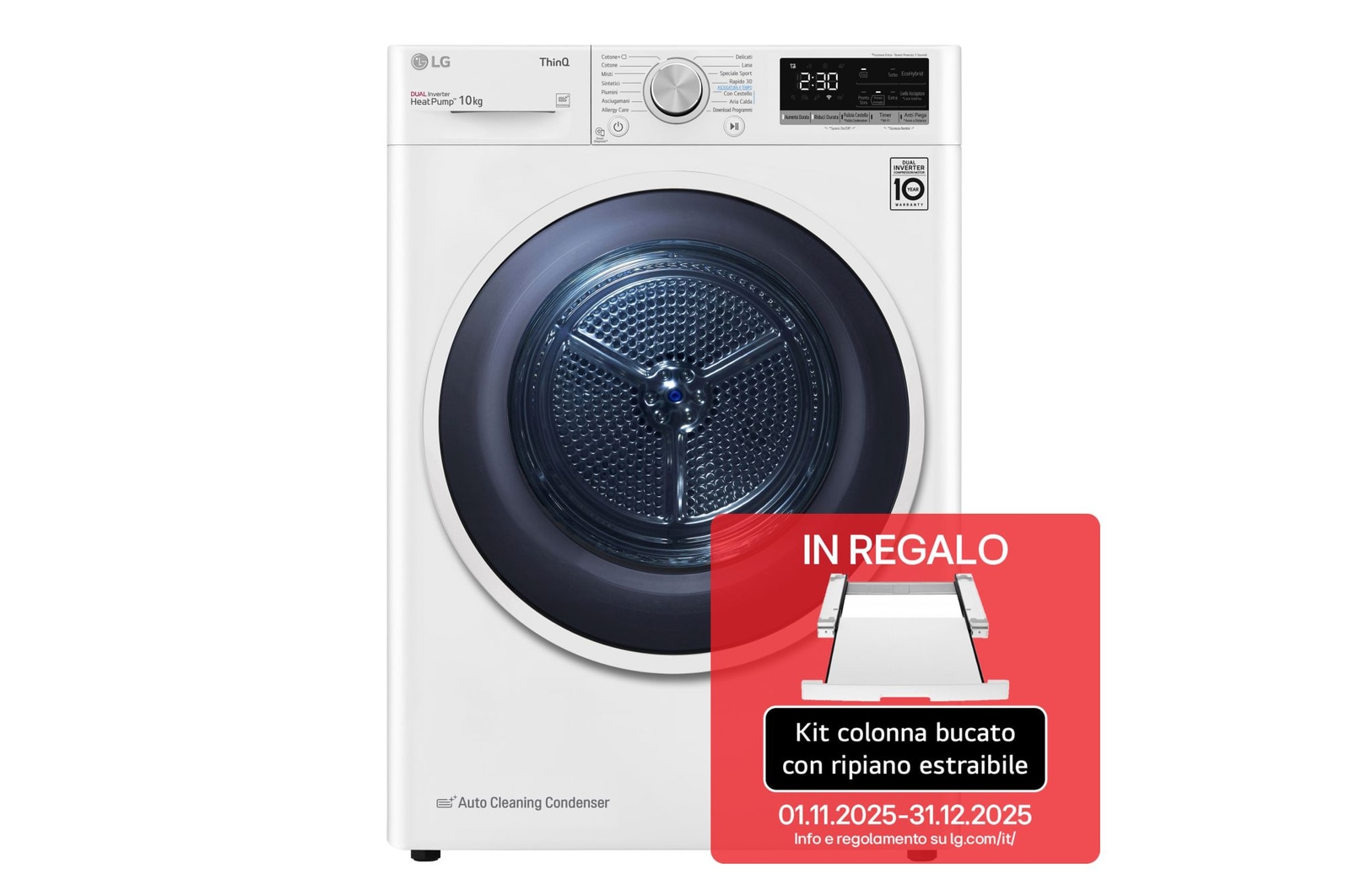 Foto frontale asciugatrice RH10V9AV4W